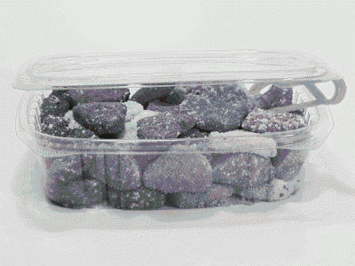 AGOTADO - Goma Corazón Grajeado